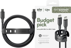 Kabel USB PanzerGlass USB-C - USB-C 1.2 m Czarny (EM92155) 2