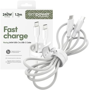 Kabel USB PanzerGlass USB-C - USB-C 1.2 m Biały (EM77569) 5