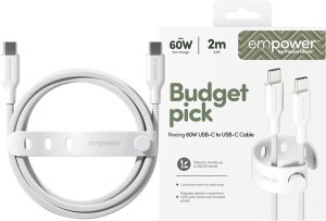 Kabel USB PanzerGlass USB-C - USB-C 2 m Biały (EM85432) 2