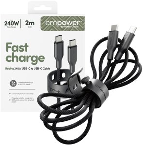 Kabel USB PanzerGlass USB-C - USB-C 2 m Czarny (EM32448) 5