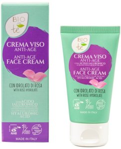 BioConTe Bio* Krem do twarzy anti-age z hydrolatem różanym 50ml 2