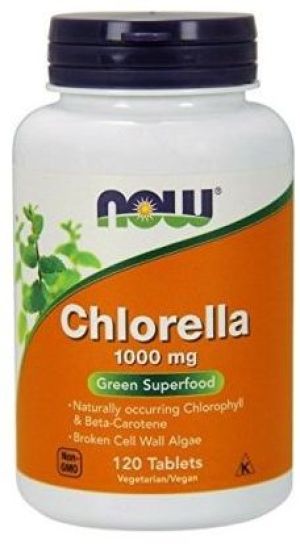 NOW Foods Chlorella 1000mg 60 kapsułek 1