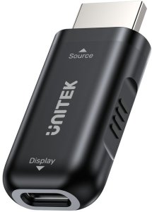 Adapter USB Unitek V1187BBK01 USB-C - HDMI Czarny  (V1187BBK01) 2