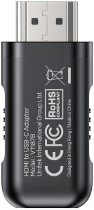 Adapter USB Unitek V1187BBK01 USB-C - HDMI Czarny  (V1187BBK01) 10