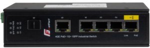 Switch Poe Getfort Przemysłowy Poe 4Ge+1Ge+1Sfp (-40/80) 3