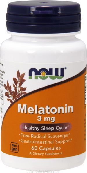 NOW Foods Melatonin 5mg 60 kapsułek 1