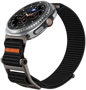 Spigen DuraPro Flex - Pasek do Samsung Galaxy Watch 8 / 8 Classic 40 / 44 / 46 mm (Black) 10