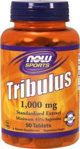 NOW Foods Tribulus 1000mg 90 tabletek 1