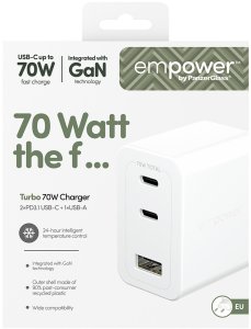 Ładowarka PanzerGlass TURBO 70W MULTIPLE CHARGER INCL 3