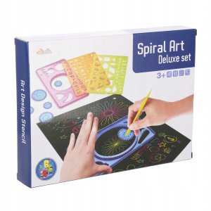 Mega Creative SZABLON KRESL SPIROGRAF 29X22X5 MC PUD 30/60 6