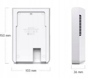 PUNKT DOSTĘPOWY UQ-U7-PRO-WALL UniFi Wi-Fi 7 2.4&nbsp;GHz, 5&nbsp;GHz, 6&nbsp;GHz, 688&nbsp;Mbps + 4324&nbsp;Mbps + 5764&nbsp;Mbps UBIQUITI 7