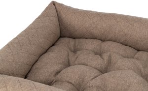 Caliente, legowisko, dla psa/kota, brązowe, 100 x 70 cm 2