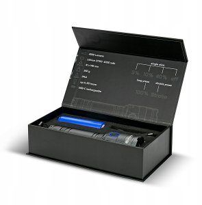 Ładowalna latarka ręczna LED Cannon - 4500 lumenów 8