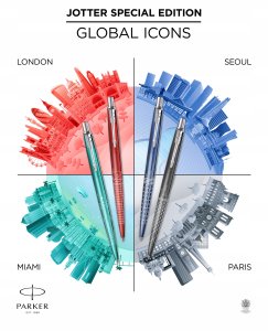 Długopis Jotter Global Icons London Blue 8