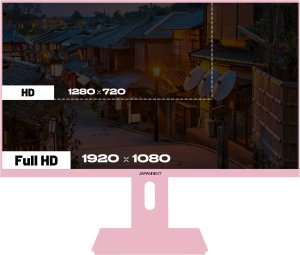 JAPANNEXT 60,5cm JN-I238FHD120F-HSP-PK 16:9 HDMI pink FHD 12