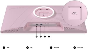 JAPANNEXT 60,5cm JN-I238FHD120F-HSP-PK 16:9 HDMI pink FHD 8
