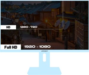 JAPANNEXT 60,5cm JN-I238FHD120F-HSP-BB 16:9 HDMI blau FHD 12