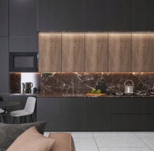 Eco Light Profil Led R02 narożny Eco Light EC20627 2m aluminium czarny + klosz mleczny 2