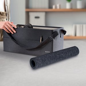Podkładka Leitz Writing pad 70x36 cm in felt, dark grey 2