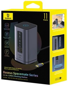 Stacja/replikator Baseus Spacemate 11w1 Mac USB-C (B00568101813-01) 9