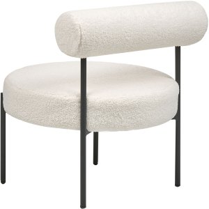 Fotel ALPHA Boucle Biały 6