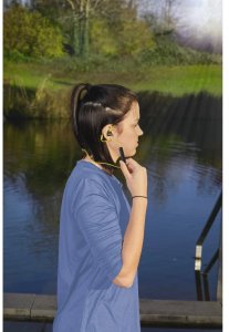 SŁUCHAWKI DOKANAŁOWE “FREEDOM ATHLETICS II“ Z MIKROFONEM NEW ŻÓŁTE 5