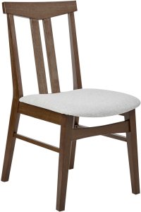 Zestaw 2 krzeseł do jadalni AVALON Drewno Jasnoszary 4