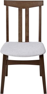 Zestaw 2 krzeseł do jadalni AVALON Drewno Jasnoszary 5