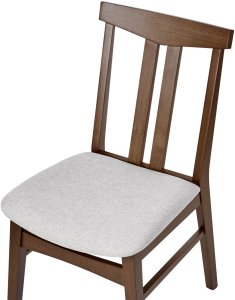 Zestaw 2 krzeseł do jadalni AVALON Drewno Jasnoszary 7