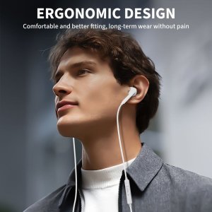Słuchawki Tech-Protect Słuchawki douszne Ultraboost USB-C Earphone Core G2 White 6
