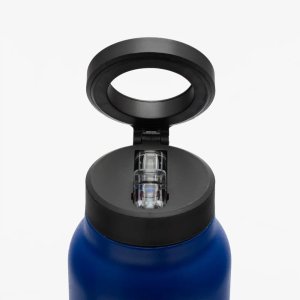 OEM Butelka / bidon na wodę metal z uchwytem kompatybilnym z Magsafe 950ml niebieski 7