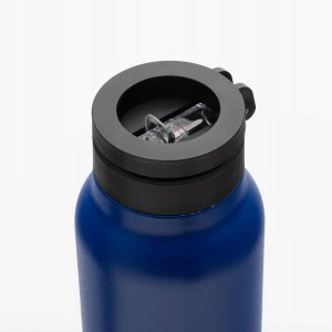 OEM Butelka / bidon na wodę metal z uchwytem kompatybilnym z Magsafe 750ml niebieski 6