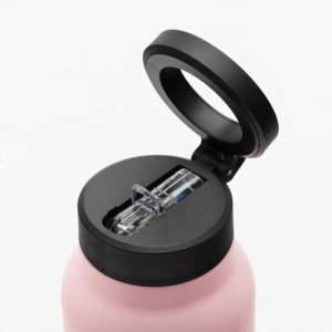 OEM Butelka / bidon na wodę metal z uchwytem kompatybilnym z Magsafe 950ml różowy 4