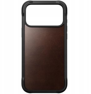 Nomad Rugged Leather Case, rustic brown (Horween) - iPhone 17 Pro Max 2