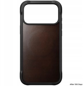 Nomad Rugged Leather Case, rustic brown (Horween) - iPhone 17 Pro Max 3