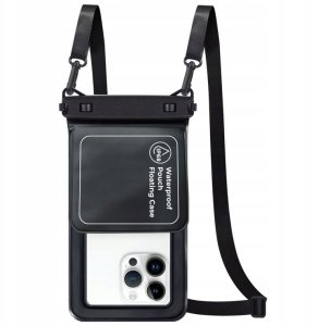 Mobile Origin Waterproof Floating Case with Small Pouch 6,8" - black/white 4