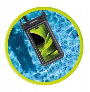 Mobile Origin Waterproof Floating Case with Small Pouch 6,8" - black/white 7