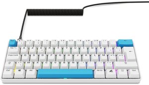 Sharkoon Gaming Tastatur Skiller SGK50S4 Gen2 PBT wei-gelRGB 4