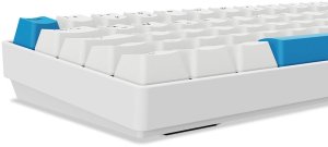 Sharkoon Gaming Tastatur Skiller SGK50S4 Gen2 PBT wei-gelRGB 5