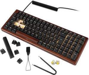 Sharkoon Gaming Tastatur Skiller SGK50S2 Wood schwarz 4
