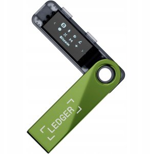 Ledger Nano S Plus Oxidate Green Crypto Hardware Wallet 3