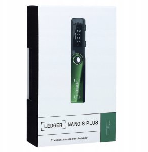 Ledger Nano S Plus Oxidate Green Crypto Hardware Wallet 10