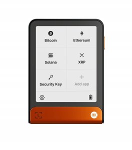 Ledger Flex Orange Crypto Hardware Wallet with Recovery Key 5