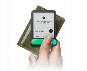Ledger Flex Oxidate Green Crypto Hardware Wallet with Recovery Key 2
