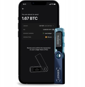 Ledger Nano S Plus Neptune Blue Crypto Hardware Wallet 6
