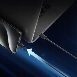 Kabel Cuktech CKCTC615NCBK USB-C 6A 240W 1,5m - czarny 7