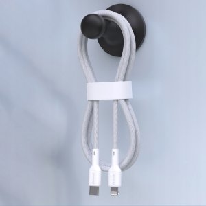 Kabel USB Dudao USB-C - Lightning 2 m Biały (6976625334575) 3
