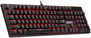 Klawiatura przewodowa Defender QUEST GK-596 MECHANICZNA podświetlana gaming RGB 2