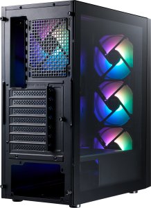 ADATA XPG case LANDER 501 Mid-Tower, bez zdroje, 4x 120mm ARGB Fan, Černá 2