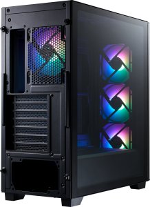 ADATA XPG case LANDER 500 Mid-Tower, bez zdroje, 4x 120mm ARGB Fan, Černá 3